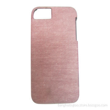 Beautiful Pink IML Fabric Case for iPhone 5S, Not Easily Scratched and Damaged